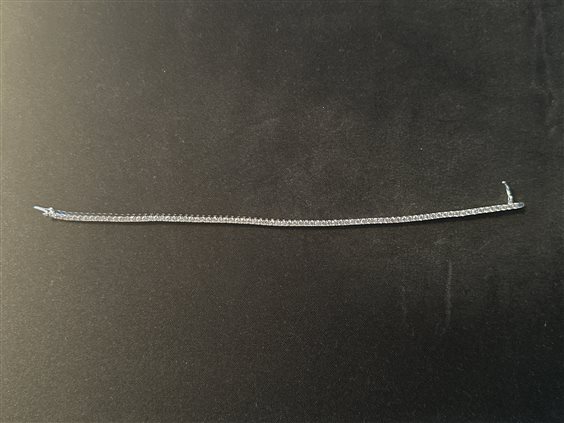 Bracelet Gioielleria Dossena  Femme in Or blanc Zirconia BROR-4-253 TENNIS - BROR-4-253 TENNIS